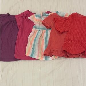 18mo X5 toddler girl t shirt bundle